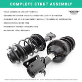 11148 Front Right Complete Strut Assembly Fits 2011-2018